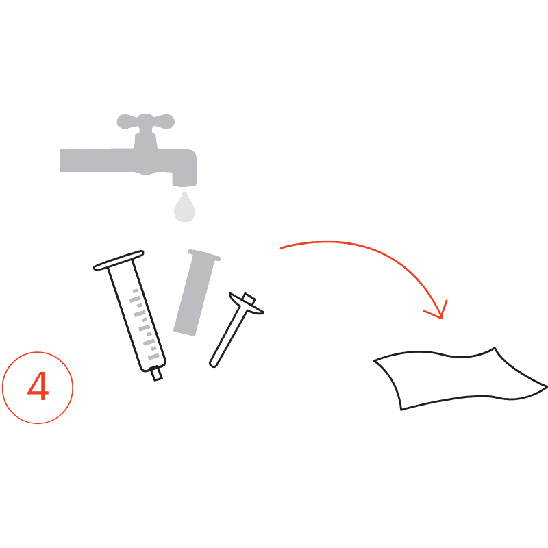 Reinigungshinweis SyrSpend Schritt 4