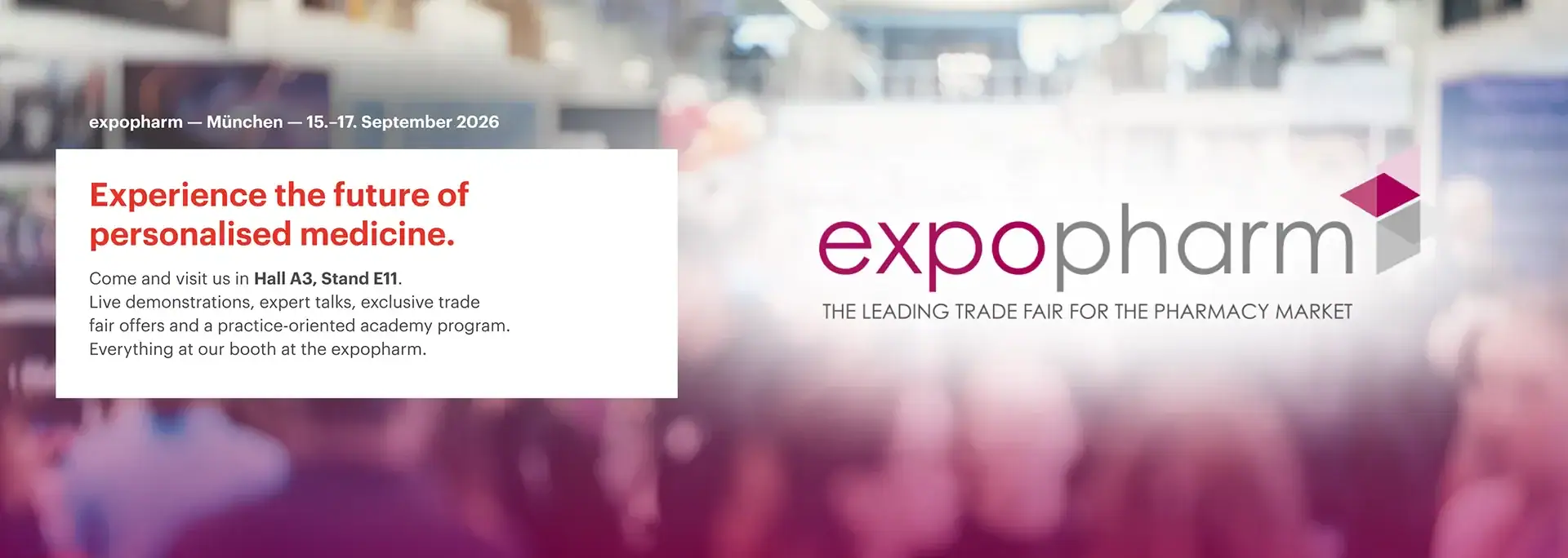 Expopharm – Leading Trade Fair for the Pharmacy Market – 01